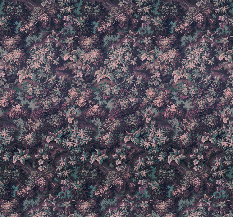 Digitaldruck Vlies Fototapete | Botanique Aubergine | 300 x 280 cm