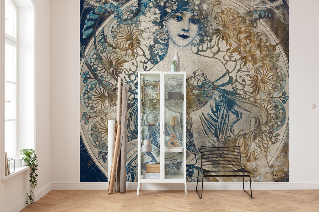 Digitaldruck Vlies Fototapete | Porcelaine | 300 x 280 cm