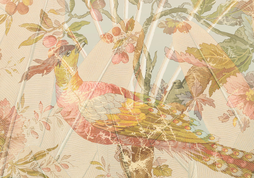 Digitaldruck Vlies Fototapete | Oiseau de Paradis | 350 x 255 cm