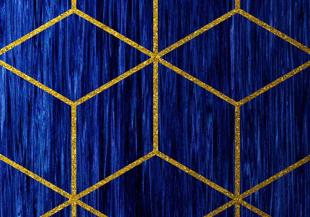 Digitaldruck Vlies Fototapete | Mystique Bleu | 400 x 280 cm