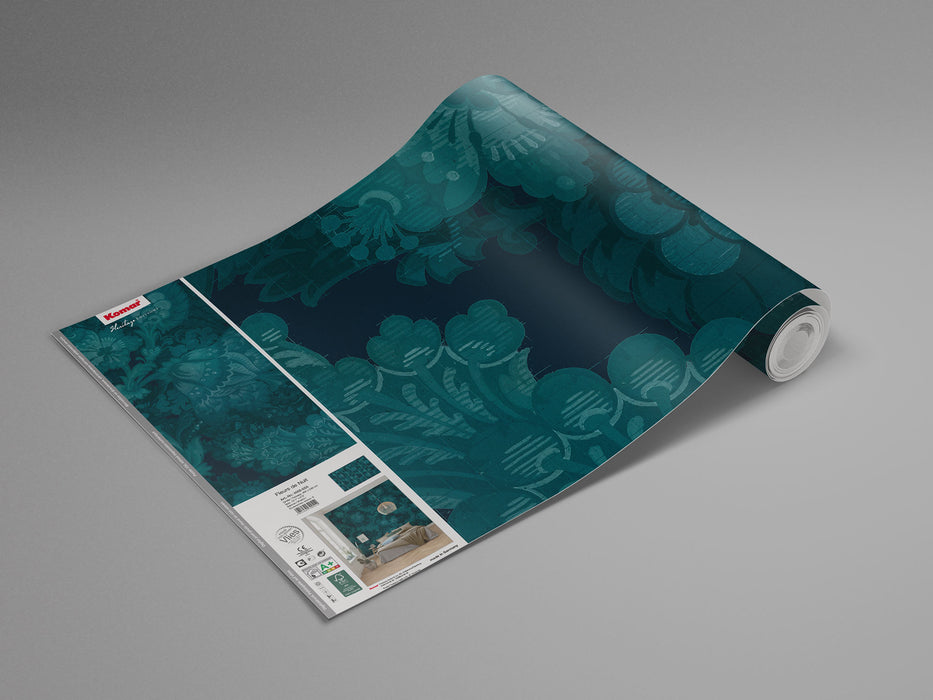 Digitaldruck Vlies Fototapete | Fleurs de Nuit | 400 x 280 cm