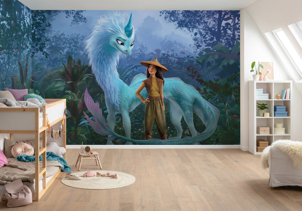 Digitaldruck Vlies Fototapete | Raya Jungle | 500 x 250 cm