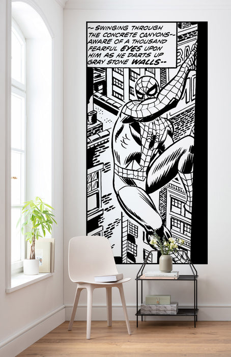 Digitaldruck Vlies Fototapete | Spider | Man Classic Climb | 100 x 200 cm
