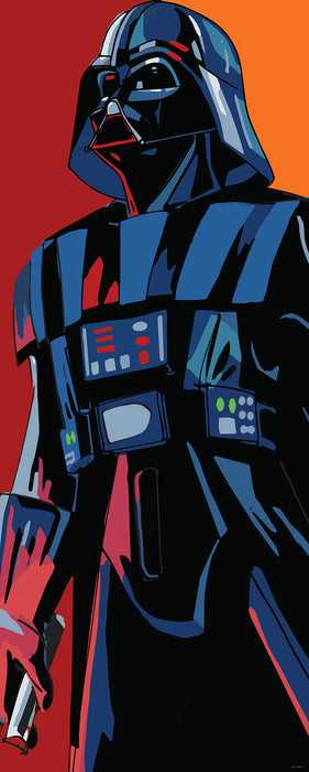 Komar NEU | Digitaldruck Vlies Fototapete - Cyberart by Vader - Größe 100 x 250 cm