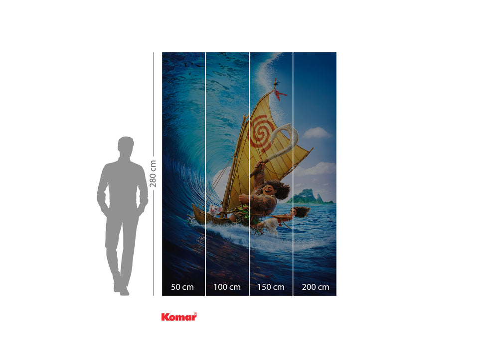 Digitaldruck Vlies Fototapete | Moana Ride the Wave | 200 x 280 cm