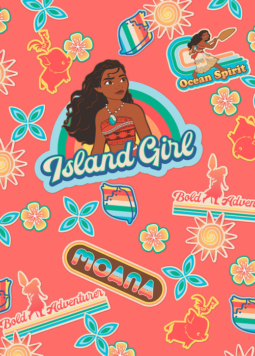 Digitaldruck Vlies Fototapete | Moana Island Girl | 200 x 280 cm