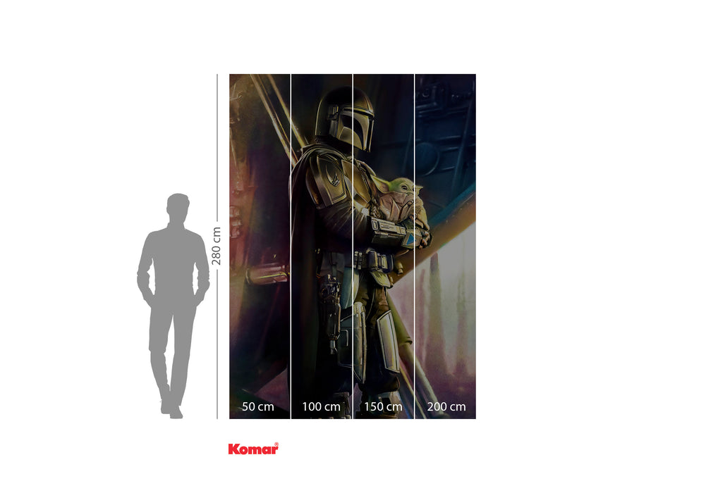 Digitaldruck Vlies Fototapete | Mandalorian Savior | 200 x 280 cm