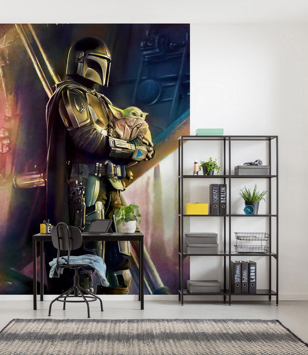 Digitaldruck Vlies Fototapete | Mandalorian Savior | 200 x 280 cm
