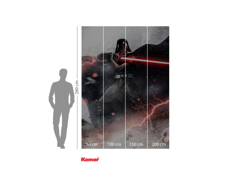 Digitaldruck Vlies Fototapete | Star Wars Vader Dark Forces | 200 x 280 cm