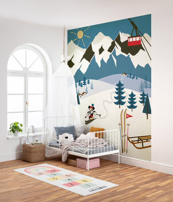 Digitaldruck Vlies Fototapete | Mickey Alpine | 200 x 250 cm