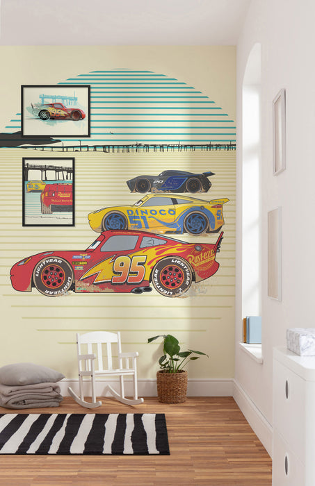 Digitaldruck Vlies Fototapete | Cars Stream Lines | 200 x 280 cm