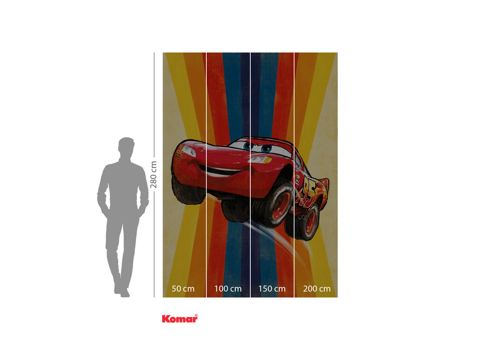 Digitaldruck Vlies Fototapete | Cars Jump | 200 x 280 cm