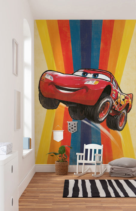 Digitaldruck Vlies Fototapete | Cars Jump | 200 x 280 cm