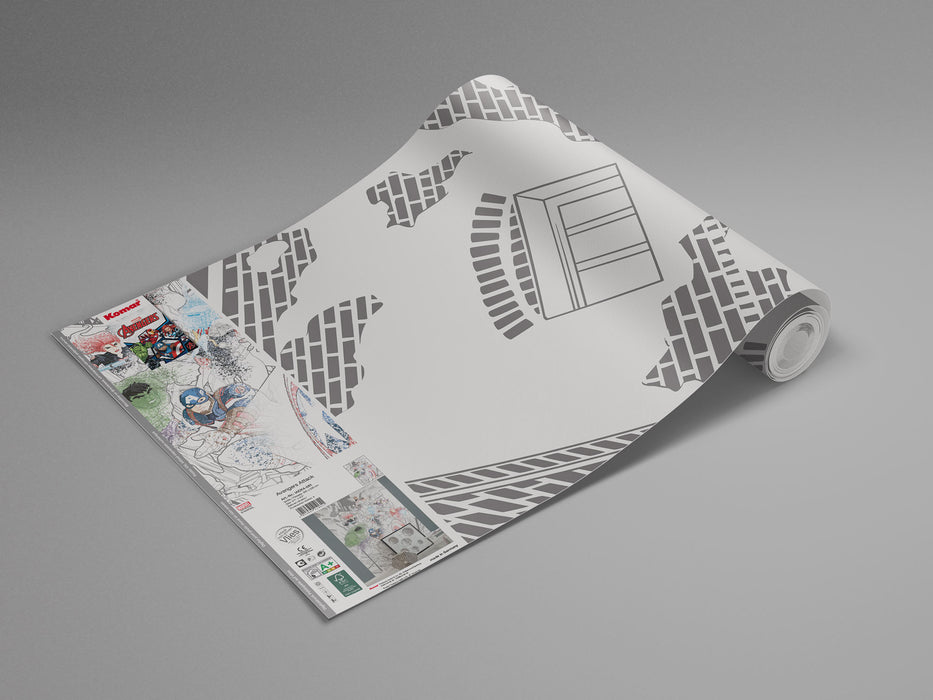 Digitaldruck Vlies Fototapete | Avengers Attack | 200 x 280 cm