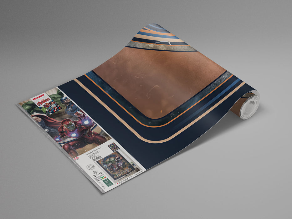 Digitaldruck Vlies Fototapete | Avengers Ornament | 200 x 280 cm