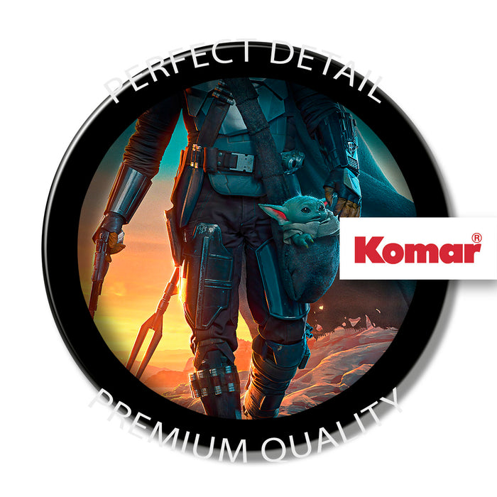 Komar NEU | Digitaldruck Vlies Fototapete - The Mandalorian Gunslingers - Größe 200 x 250 cm