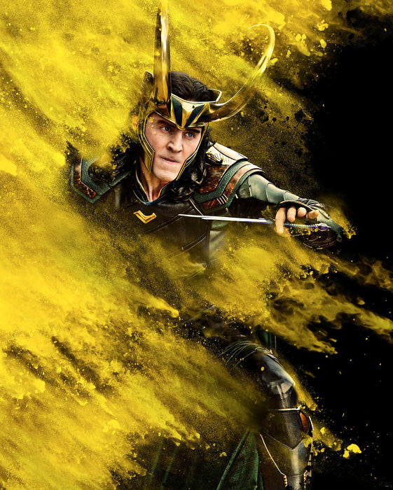 Digitaldruck Vlies Fototapete | Loki Yellow Dust | 200 x 250 cm