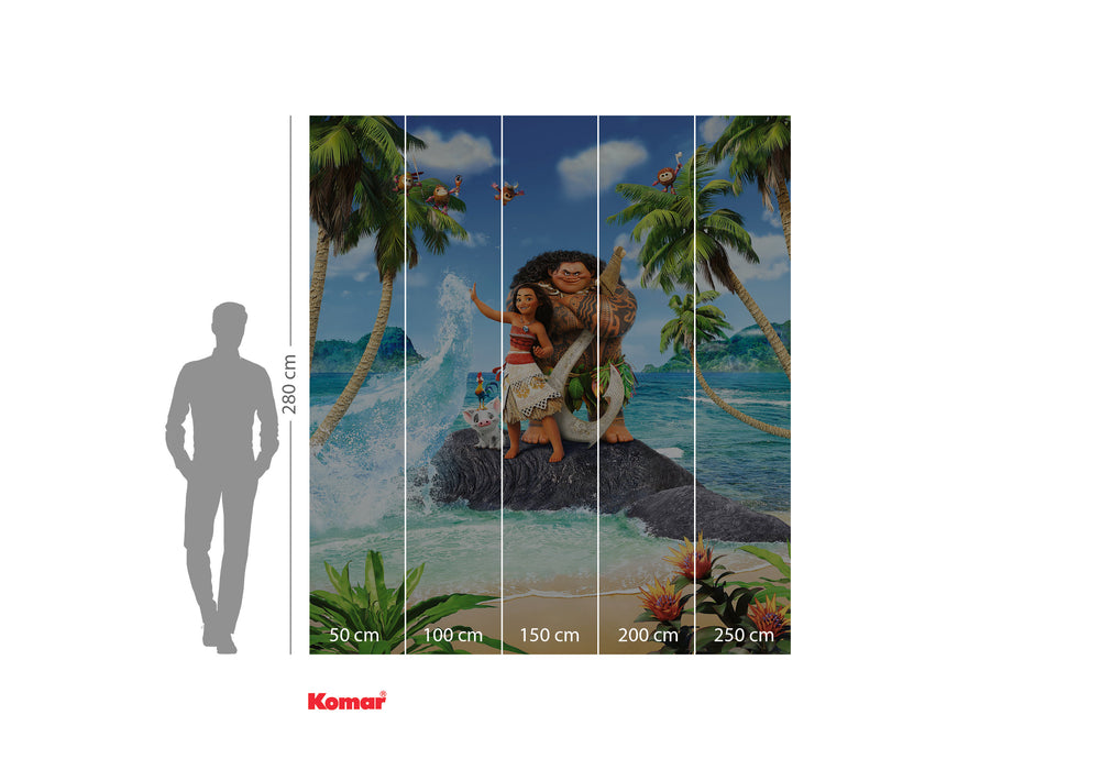 Digitaldruck Vlies Fototapete | Moana Beach | 250 x 280 cm