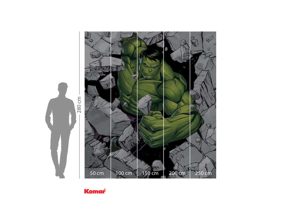 Digitaldruck Vlies Fototapete | Hulk Breaker | 250 x 280 cm