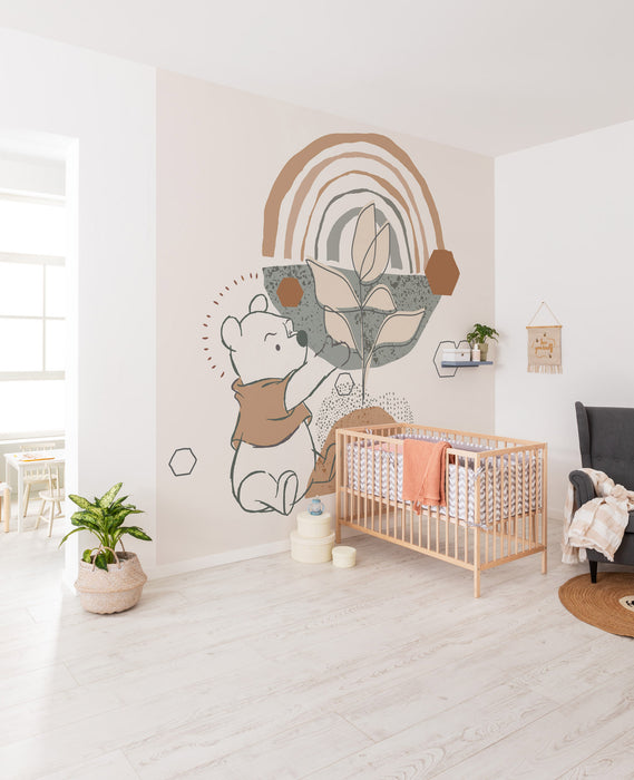 Digitaldruck Vlies Fototapete | Winnie the Pooh Grow | 300 x 280 cm