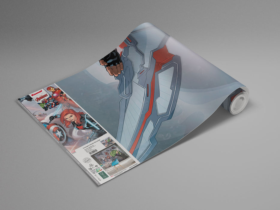 Digitaldruck Vlies Fototapete | Avengers Street Revenge | 300 x 280 cm
