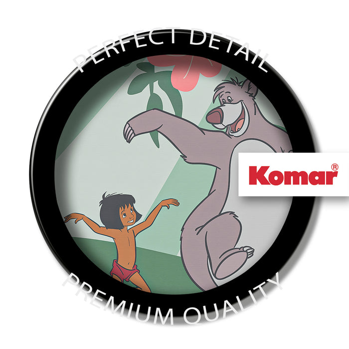 Komar NEU | Digitaldruck Vlies Fototapete - Jungle Book Just Kidding - Größe 300 x 250 cm