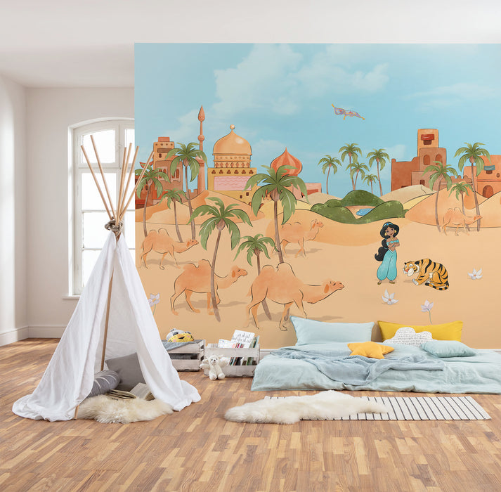 Digitaldruck Vlies Fototapete | Make a wish Jasmin | 300 x 250 cm