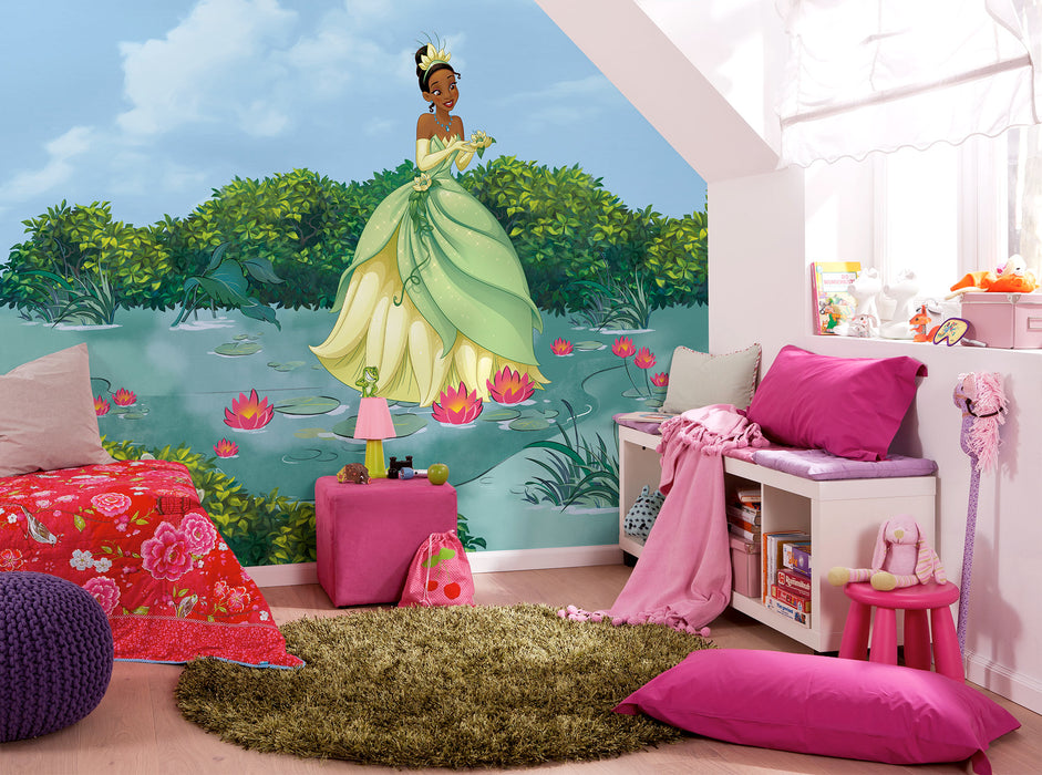 Digitaldruck Vlies Fototapete | Tiana Lucky Pond | 300 x 250 cm
