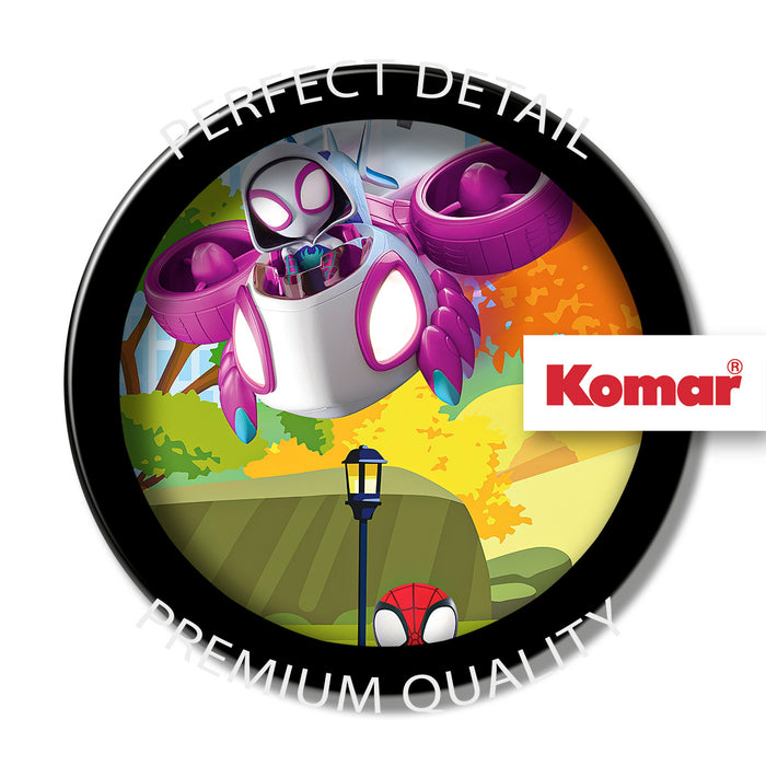 Komar NEU | Digitaldruck Vlies Fototapete - Spidey Scavenger Hunt - Größe 300 x 250 cm