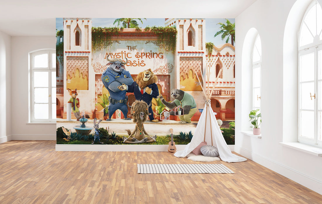 Komar NEU | Digitaldruck Vlies Fototapete - Zoomania - Größe 350 x 250 cm