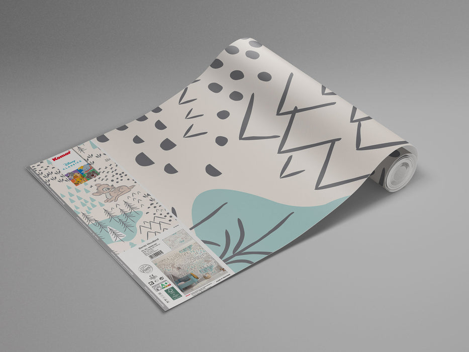 Digitaldruck Vlies Fototapete | Bambi Woodland | 400 x 280 cm