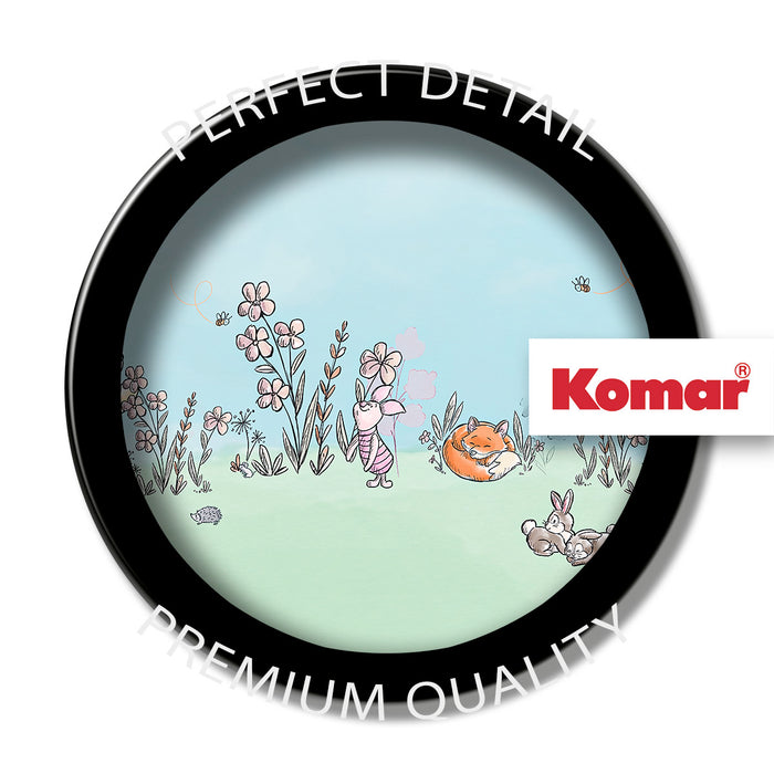 Komar NEU | Digitaldruck Vlies Fototapete - Winnie the Pooh Curious Minds - Größe 400 x 250 cm
