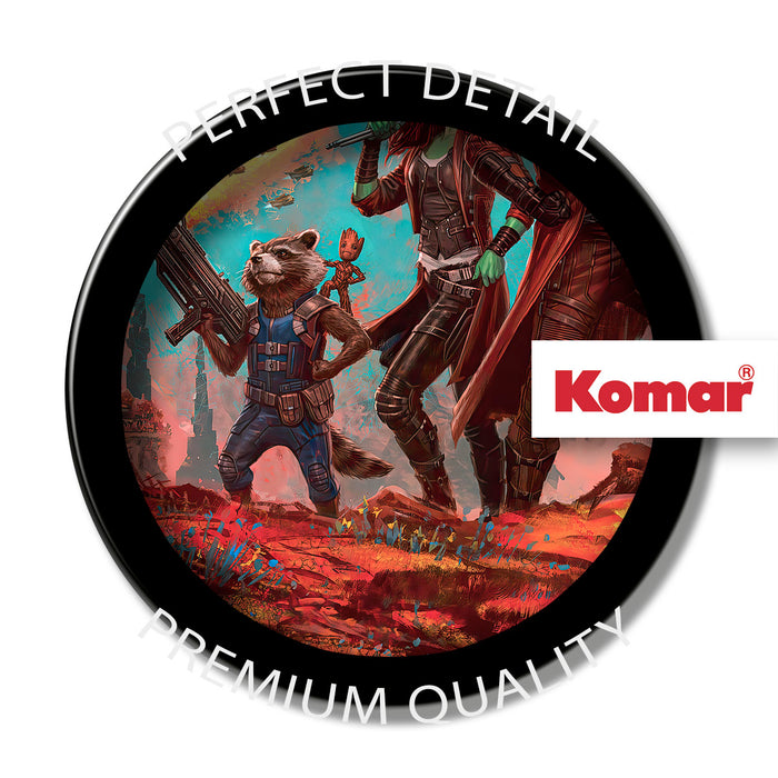 Komar NEU | Digitaldruck Vlies Fototapete - Guardians of the Galaxy Panorama - Größe 400 x 250 cm