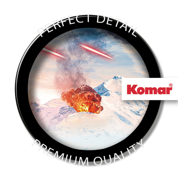 Komar NEU | Digitaldruck Vlies Fototapete - Star Wars Hoth Showdown - Größe 400 x 250 cm