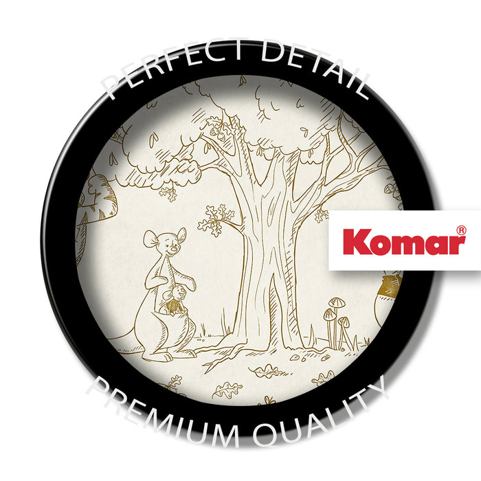 Komar NEU | Digitaldruck Vlies Fototapete - Winnie the Pooh Outdoors - Größe 400 x 250 cm