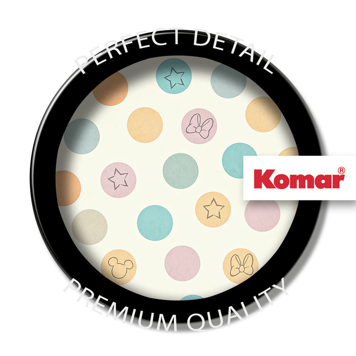 Komar NEU | Digitaldruck Vlies Fototapete - Disney Pastel Confetti - Größe 400 x 250 cm