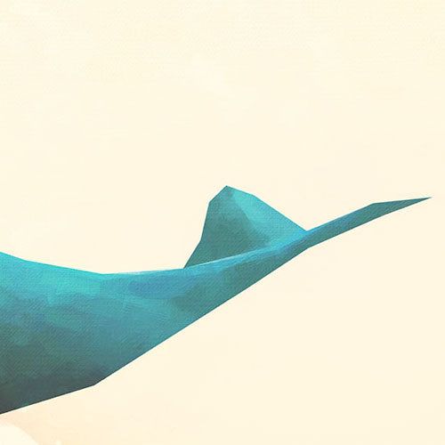 Digitaldruck Vlies Fototapete | Whale Voyage | 200 x 280 cm