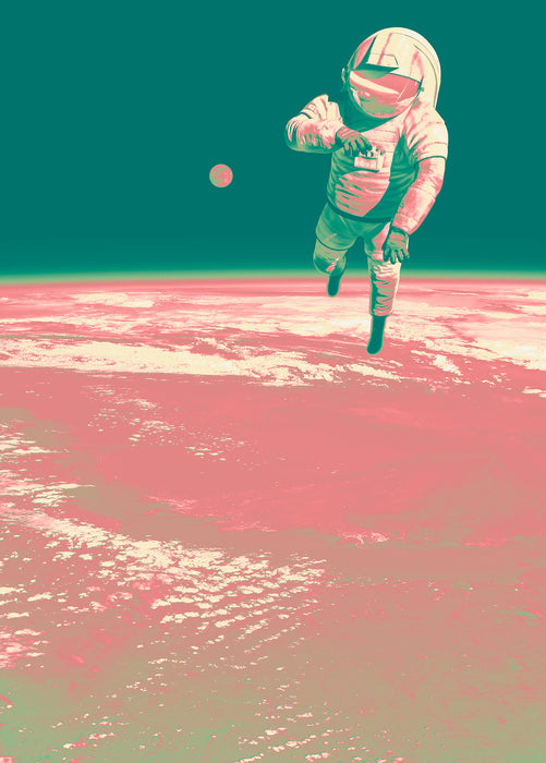 Digitaldruck Vlies Fototapete | Spacewalk | 200 x 280 cm