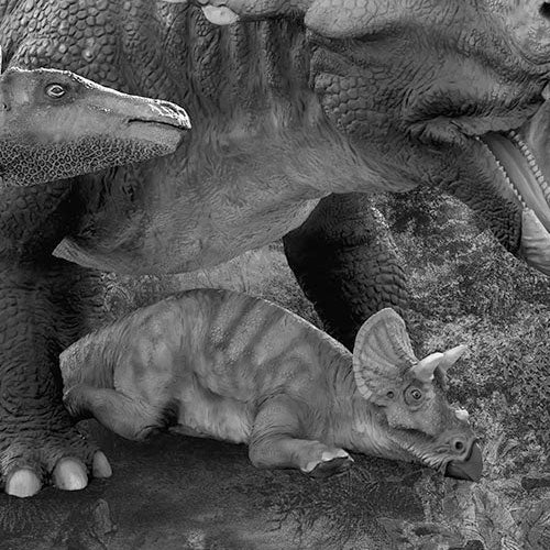 Digitaldruck Vlies Fototapete | Jurassic Waterfall | 200 x 280 cm