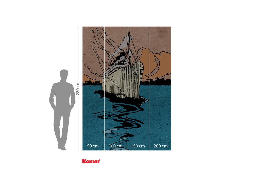 Digitaldruck Vlies Fototapete | La Nave | 200 x 280 cm