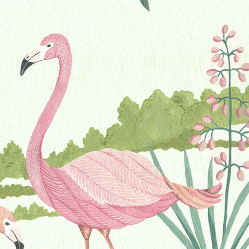 Digitaldruck Vlies Fototapete | Flamingo Vibes | 200 x 280 cm