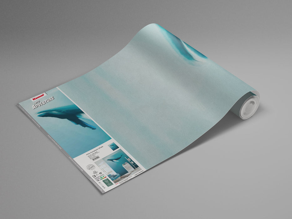 Digitaldruck Vlies Fototapete | Artsy Humpback Whale | 200 x 280 cm