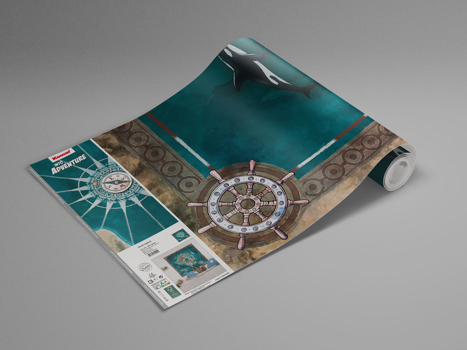 Digitaldruck Vlies Fototapete | Skull Island | 250 x 250 cm
