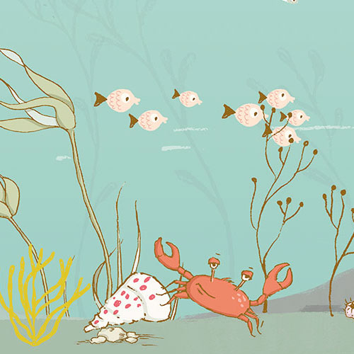 Digitaldruck Vlies Fototapete | Sealife | 300 x 280 cm