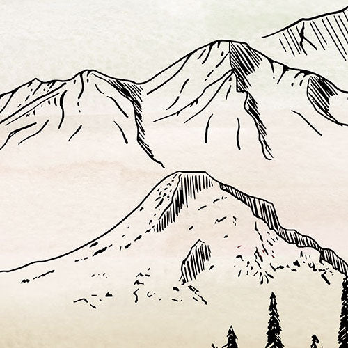 Digitaldruck Vlies Fototapete | Backcountry | 300 x 280 cm