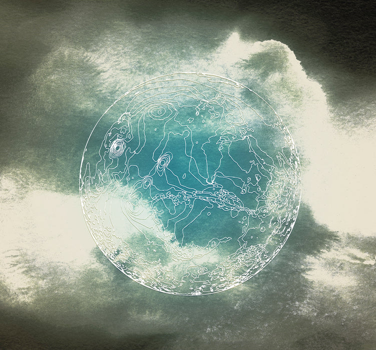 Digitaldruck Vlies Fototapete | Surreal Planet | 300 x 280 cm
