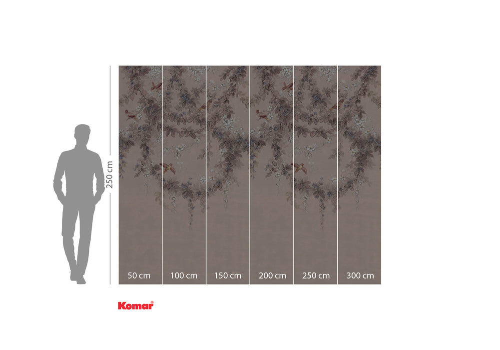 Komar NEU | Digitaldruck Vlies Fototapete - Symphony - Größe 300 x 250 cm