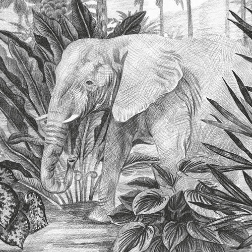 Digitaldruck Vlies Fototapete | Jungle Evolution | 350 x 280 cm