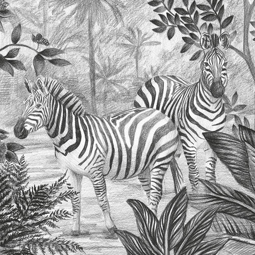 Digitaldruck Vlies Fototapete | Jungle Evolution | 350 x 280 cm
