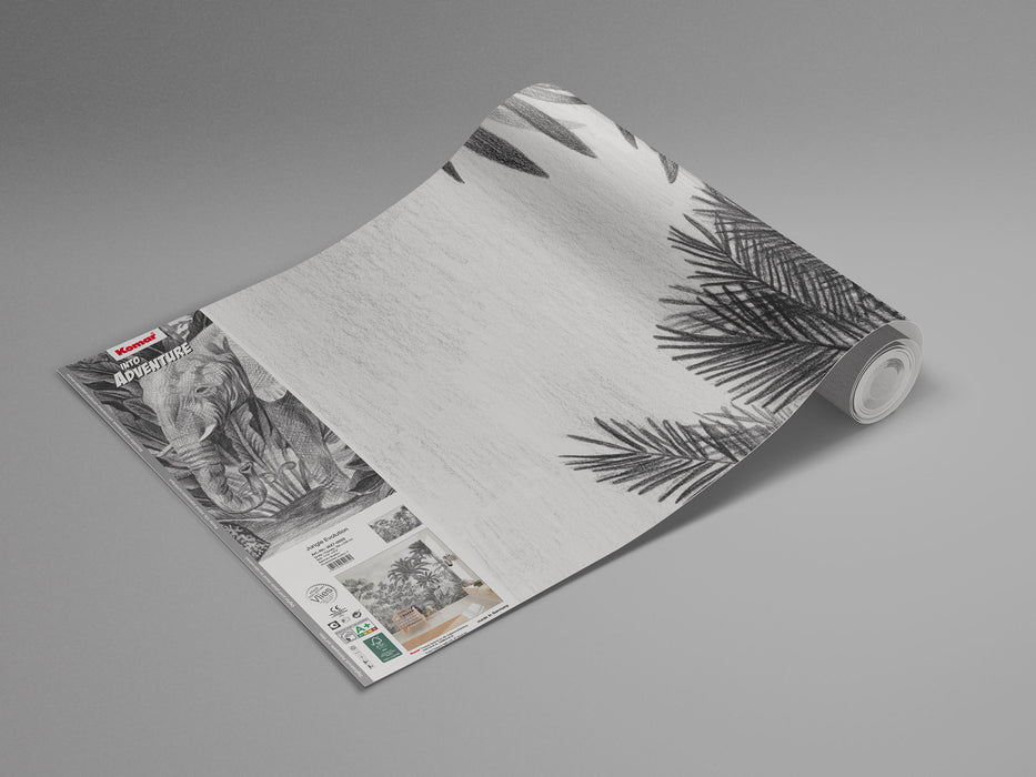Digitaldruck Vlies Fototapete | Jungle Evolution | 350 x 280 cm